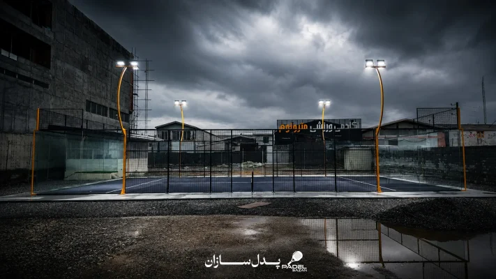 پیمانکار ساخت زمین پدل - پدل سازان